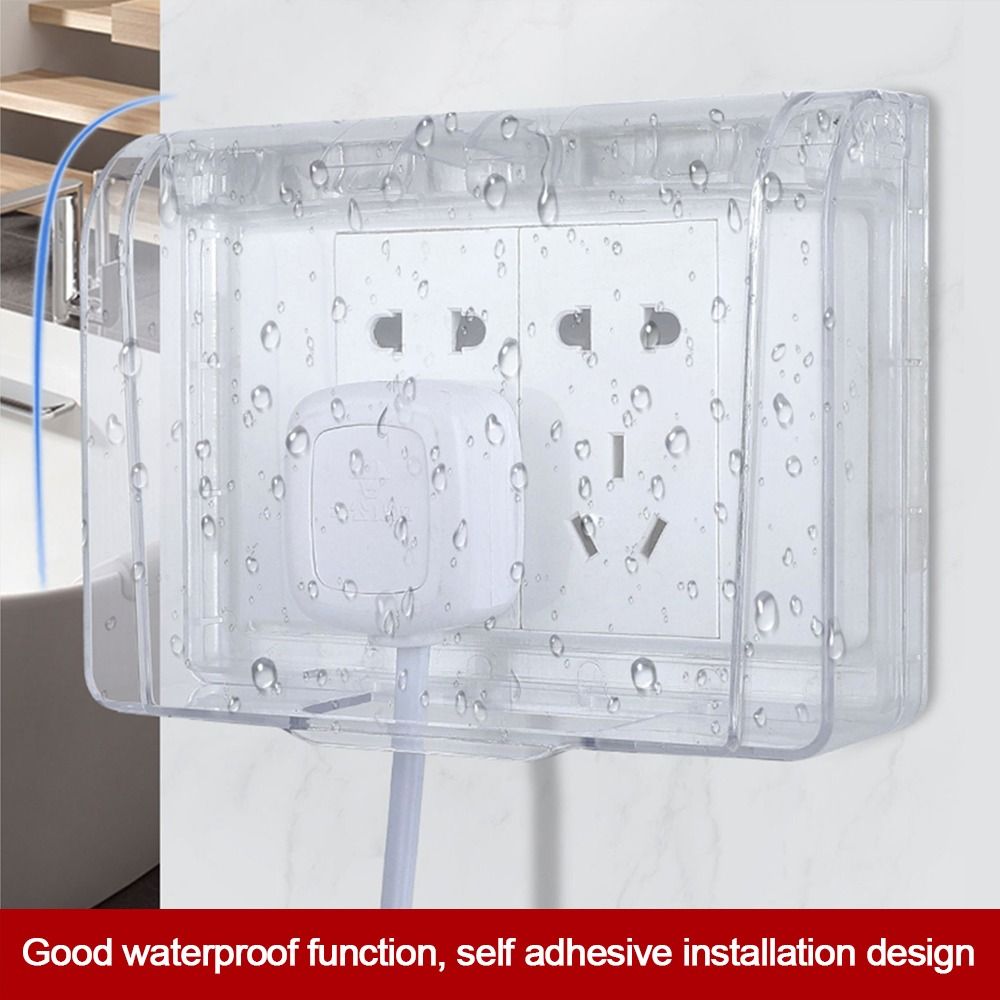 Electrical Outlet Cover - Настенный переключатель, защитная крышка, самоклеящаяся защитная